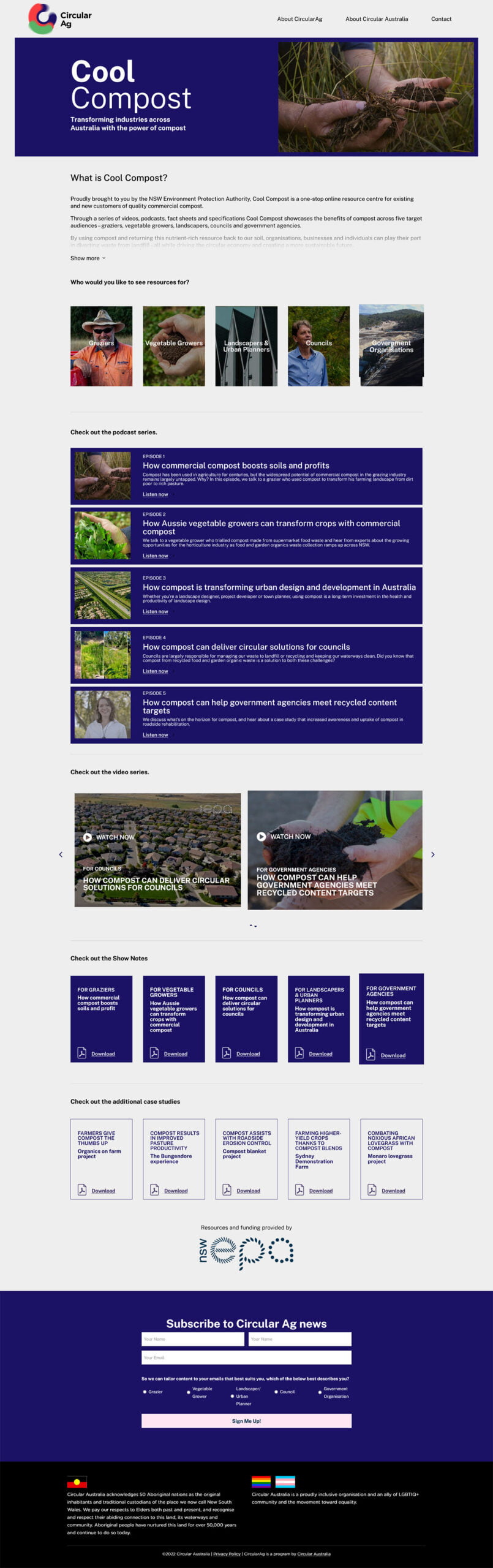 Government Agency Web Development